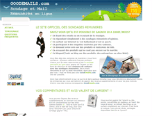 Tablet Screenshot of goodemails.com